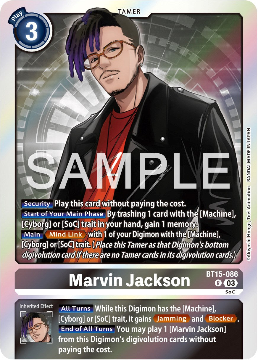 Marvin Jackson [BT15-086] [Exceed Apocalypse] | Cracking-Singles