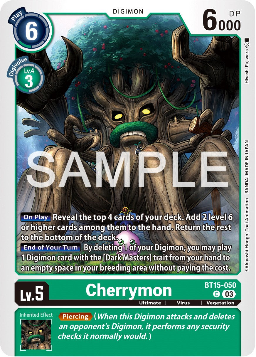 Cherrymon [BT15-050] [Exceed Apocalypse] | Cracking-Singles