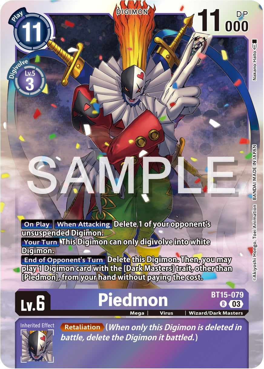 Piedmon [BT15-079] [Exceed Apocalypse] | Cracking-Singles