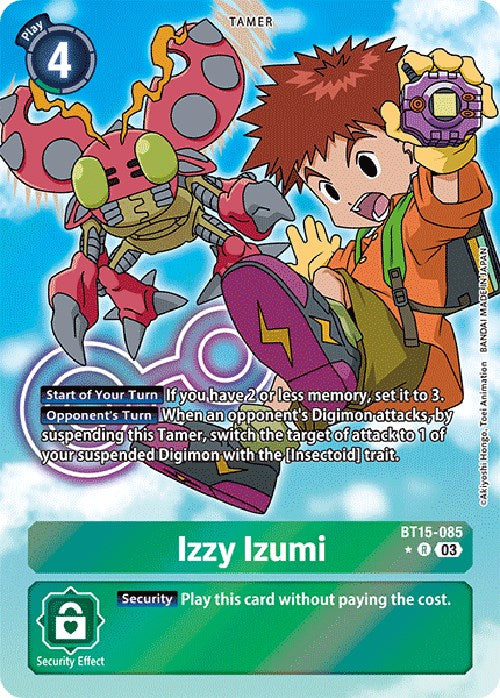 Izzy Izumi [BT15-085] (Alternate Art) [Exceed Apocalypse] | Cracking-Singles