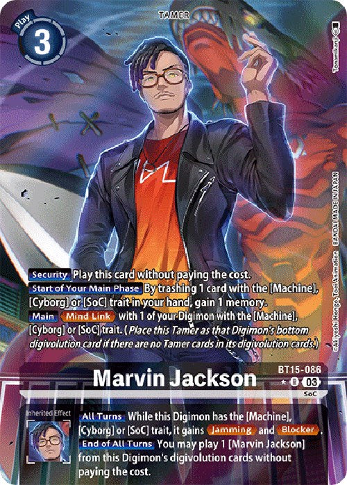 Marvin Jackson [BT15-086] (Alternate Art) [Exceed Apocalypse] | Cracking-Singles