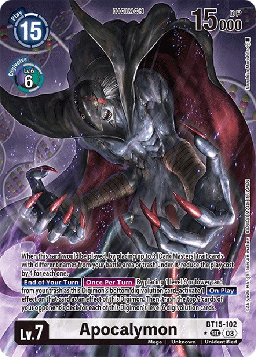 Apocalymon [BT15-102] (Alternate Art) [Exceed Apocalypse] | Cracking-Singles