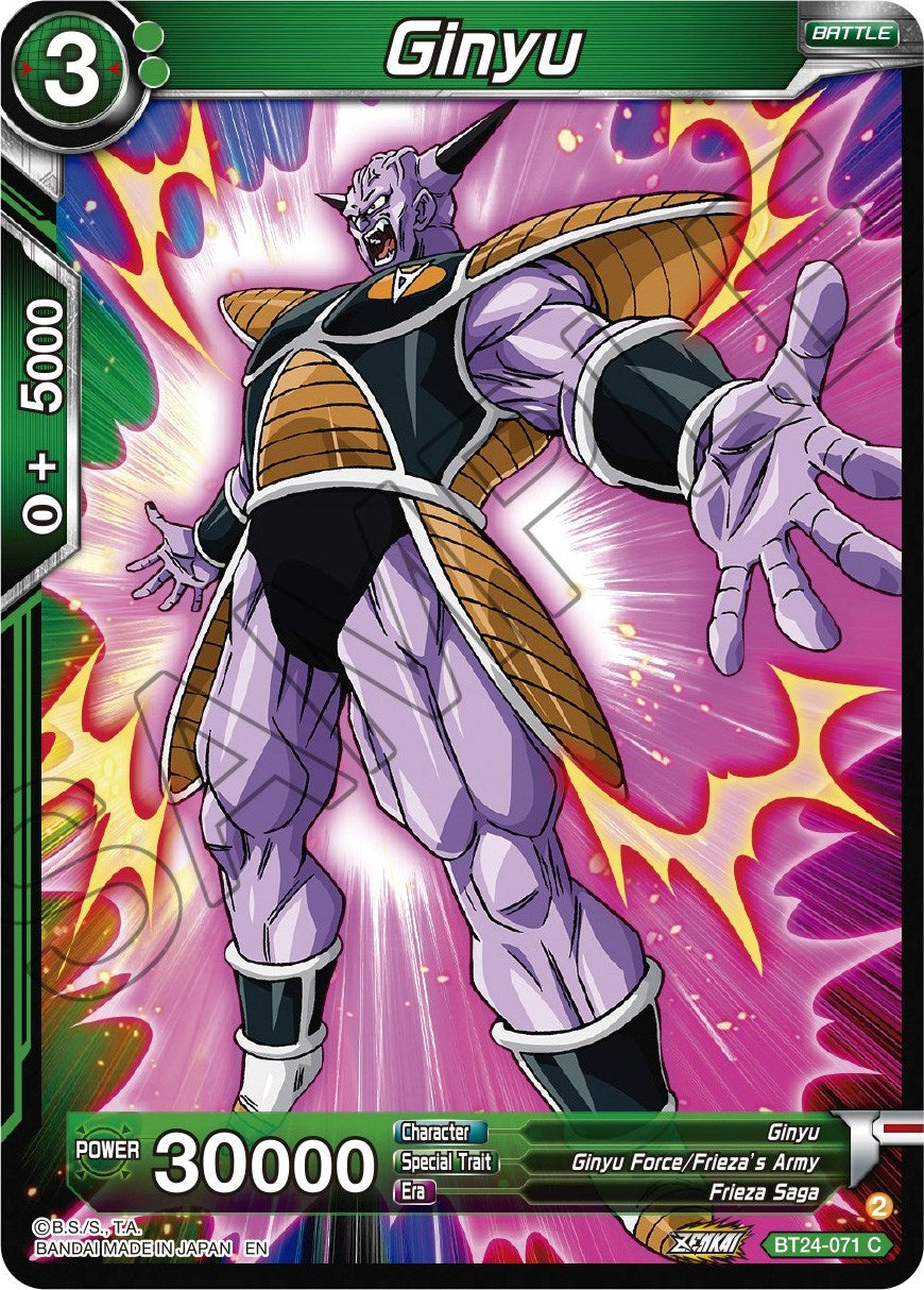 Ginyu (BT24-071) [Beyond Generations] | Cracking-Singles