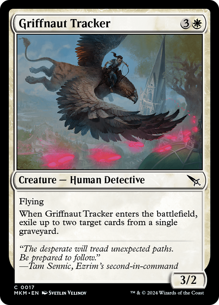 Griffnaut Tracker [Murders at Karlov Manor] | Cracking-Singles