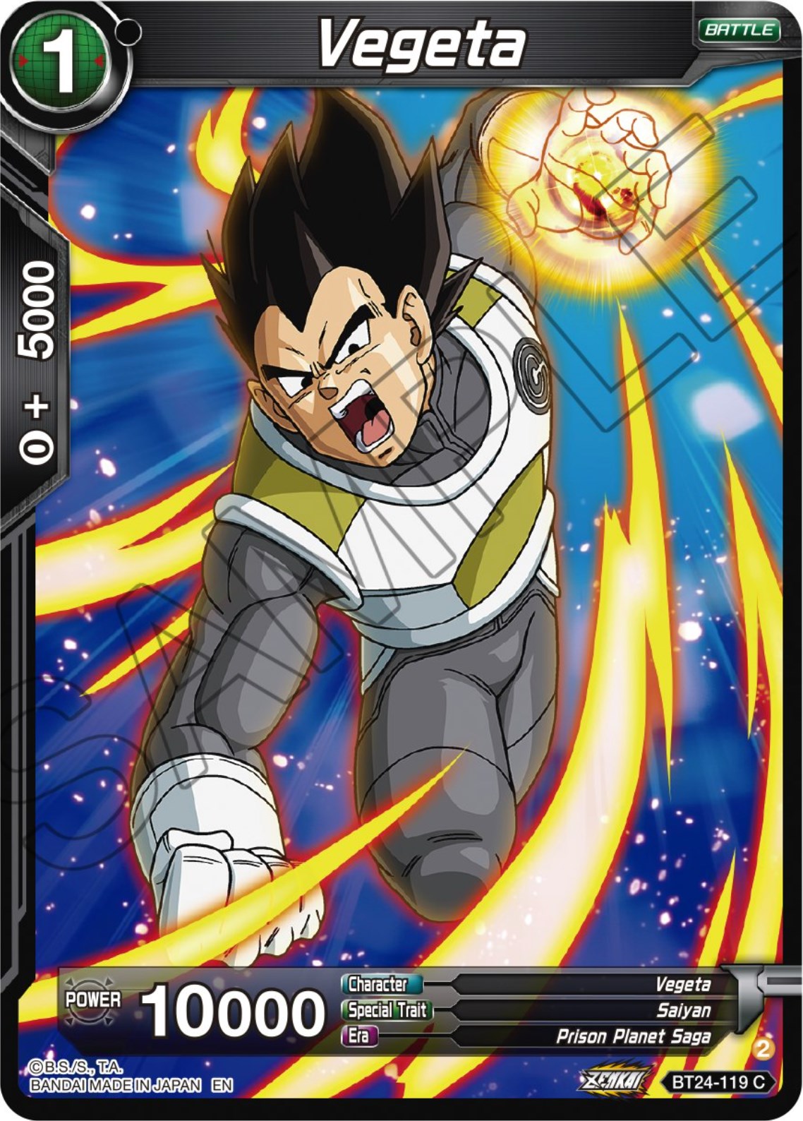 Vegeta (BT24-119) [Beyond Generations] | Cracking-Singles