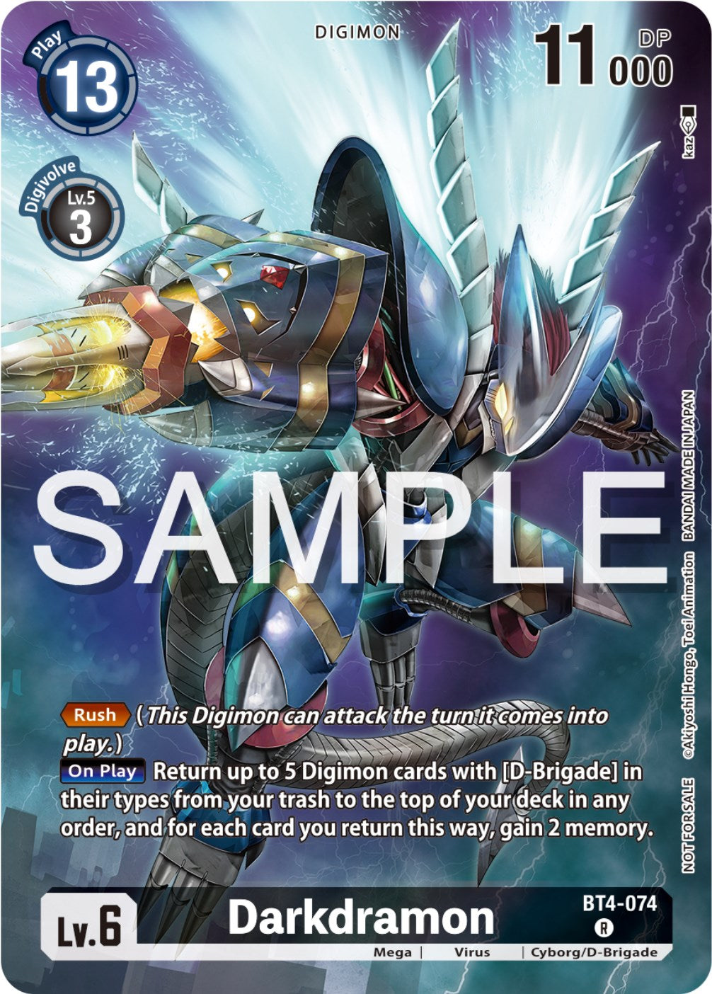 Darkdramon [BT4-074] (Official Tournament Pack Vol.12) [Great Legend Promos] | Cracking-Singles