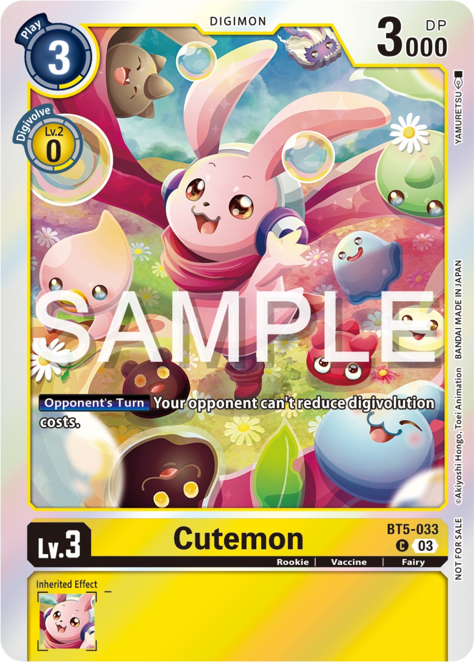 Cutemon [BT5-033] (Winner Pack -Exceed Apocalypse-) [Battle of Omni Promos] | Cracking-Singles