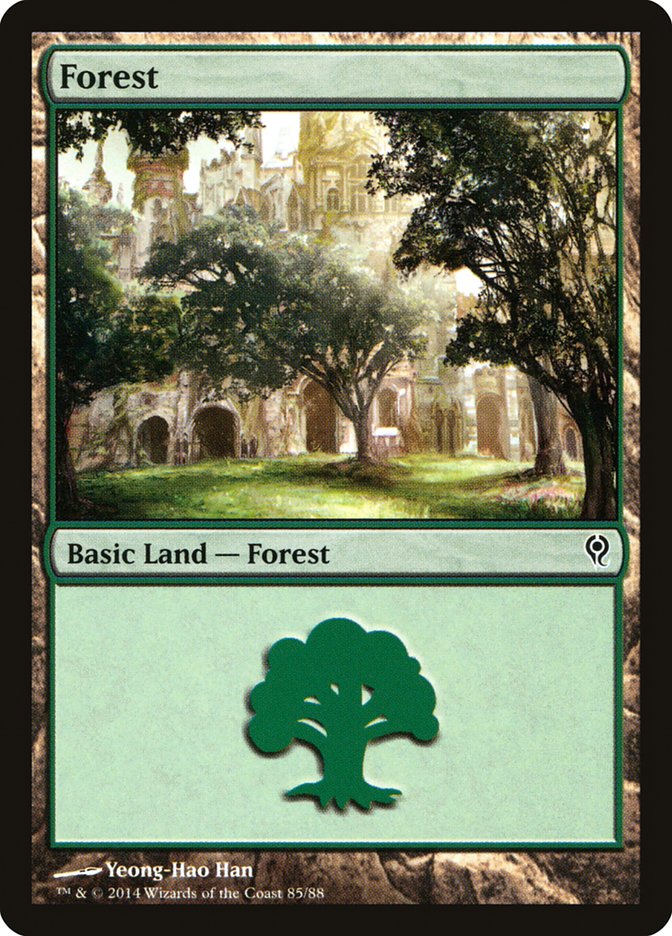 Forest (85) [Duel Decks: Jace vs. Vraska] | Cracking-Singles