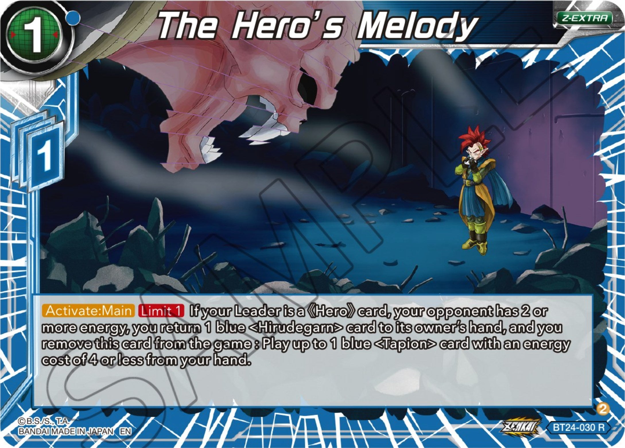 The Hero's Melody (BT24-030) [Beyond Generations] | Cracking-Singles