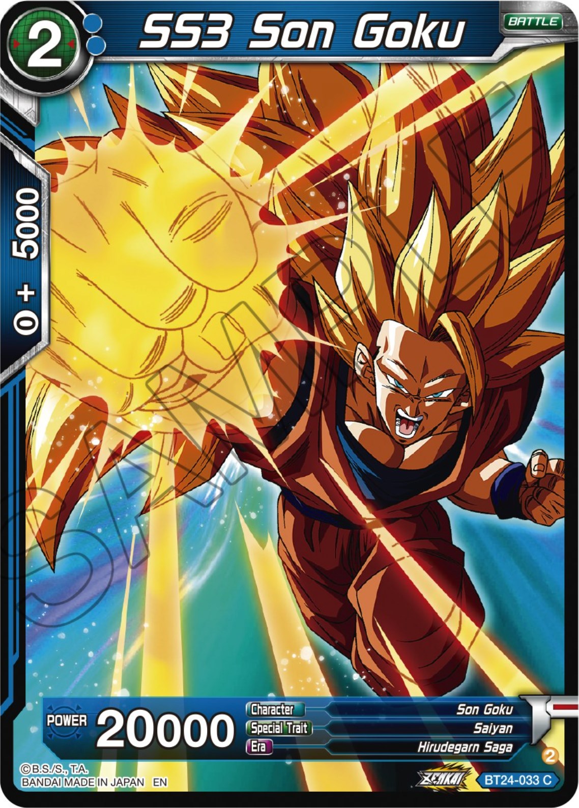 SS3 Son Goku (BT24-033) [Beyond Generations] | Cracking-Singles