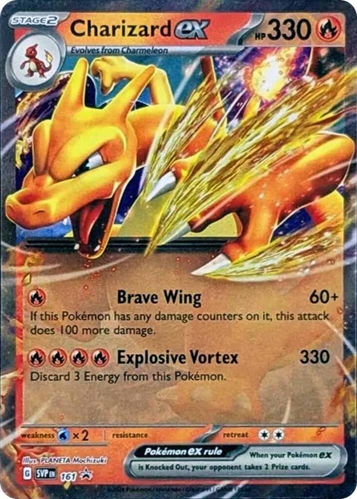 Charizard ex (SVP161) [Scarlet & Violet: Black Star Promos] | Cracking-Singles