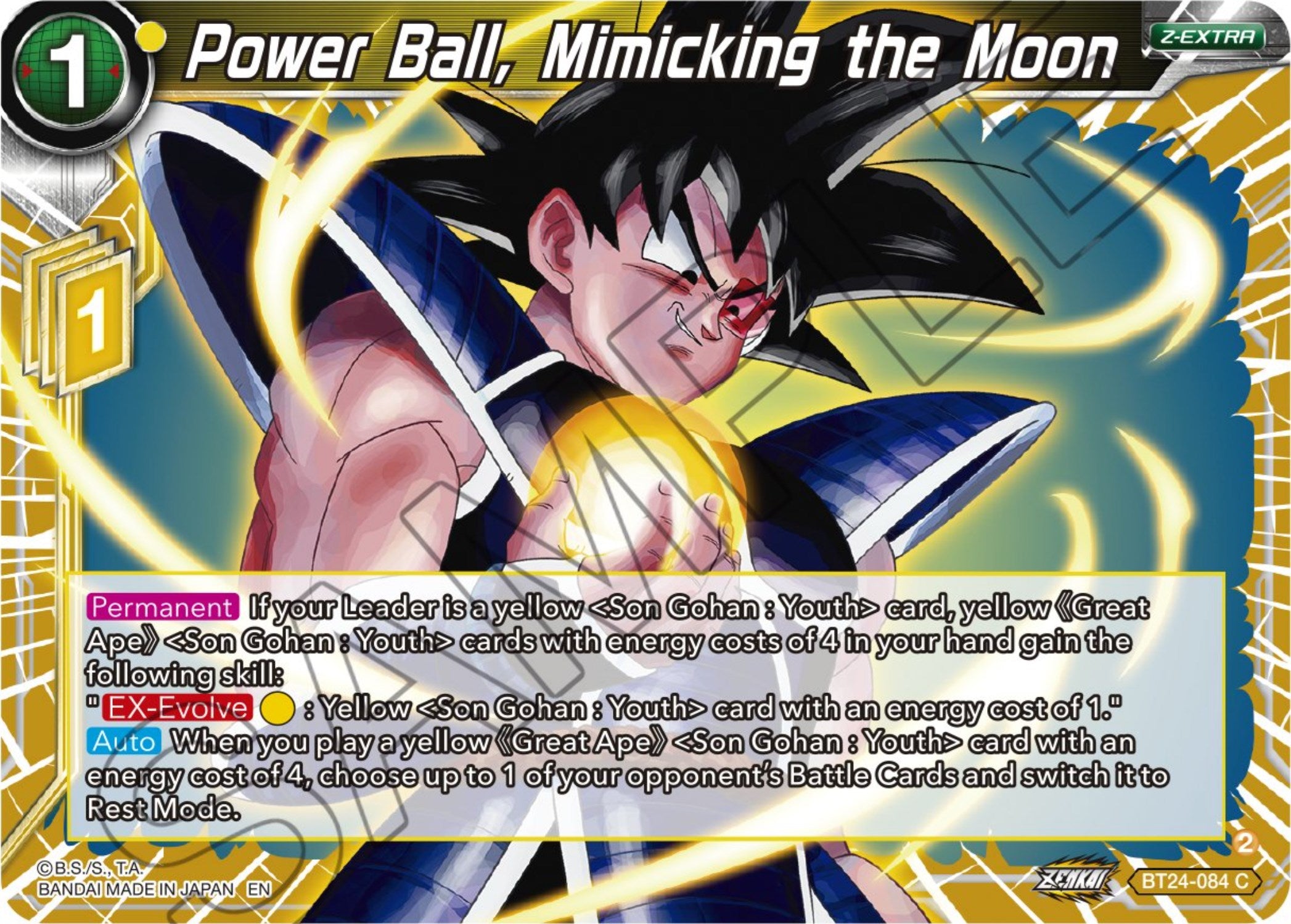 Power Ball, Mimicking the Moon (BT24-084) [Beyond Generations] | Cracking-Singles