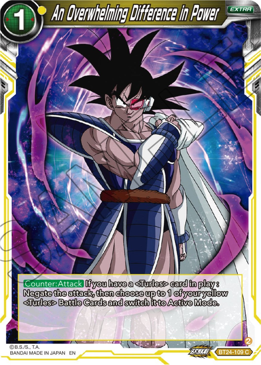 An Overwhelming Difference in Power (BT24-109) [Beyond Generations] | Cracking-Singles