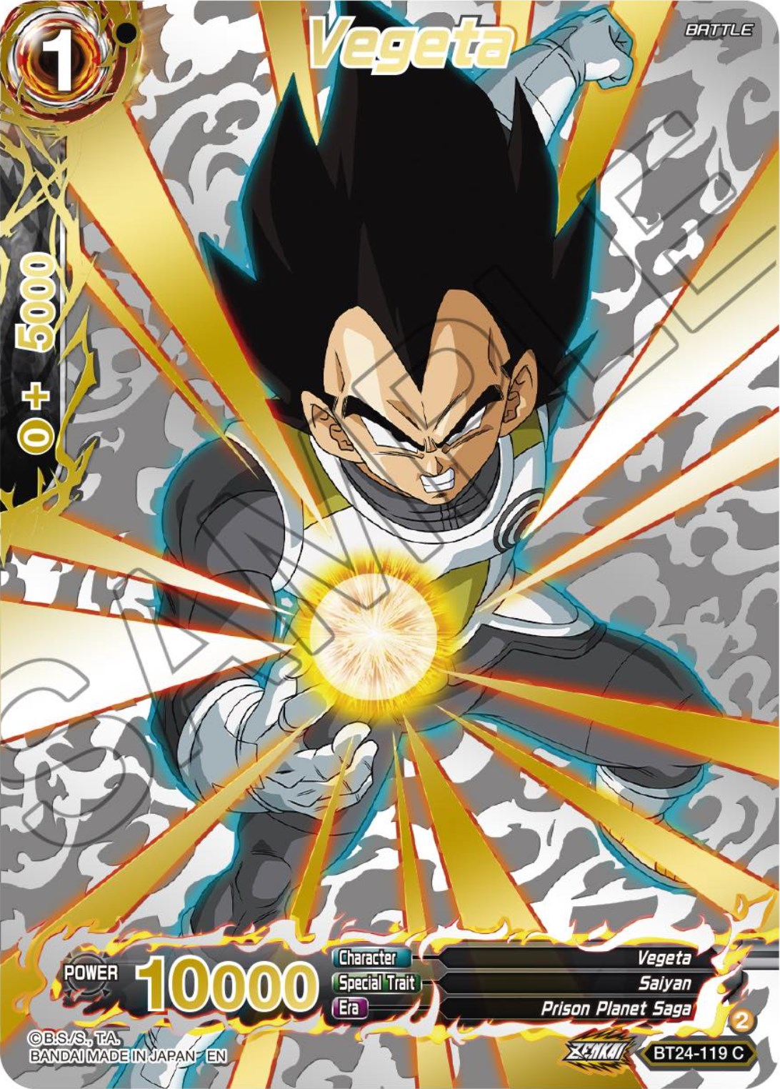 Vegeta (Collector Booster) (BT24-119) [Beyond Generations] | Cracking-Singles