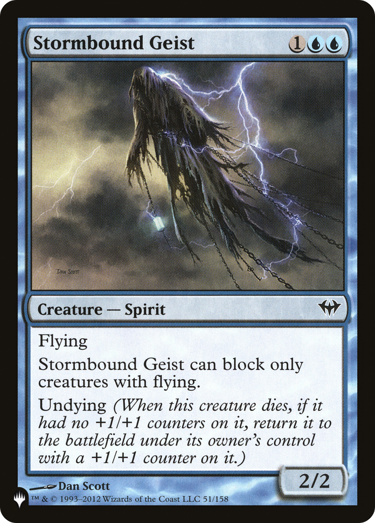 Stormbound Geist [The List Reprints] | Cracking-Singles