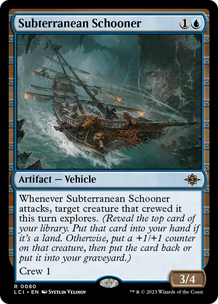 Subterranean Schooner [The Lost Caverns of Ixalan] | Cracking-Singles