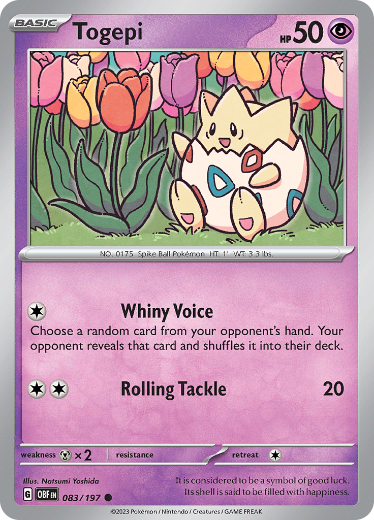 Togepi (083/197) [Scarlet & Violet: Obsidian Flames] | Cracking-Singles