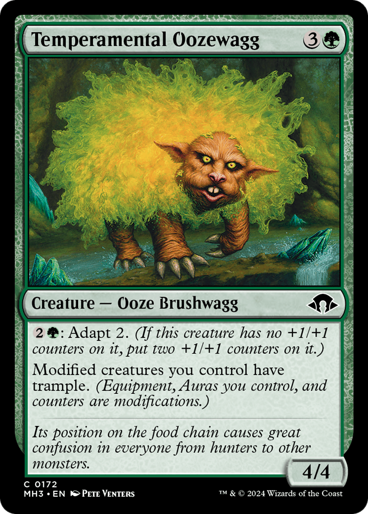 Temperamental Oozewagg [Modern Horizons 3] | Cracking-Singles