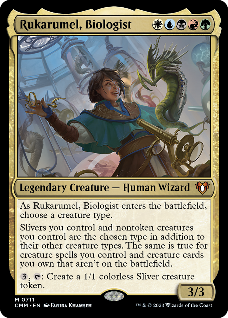 Rukarumel, Biologist [Commander Masters] | Cracking-Singles