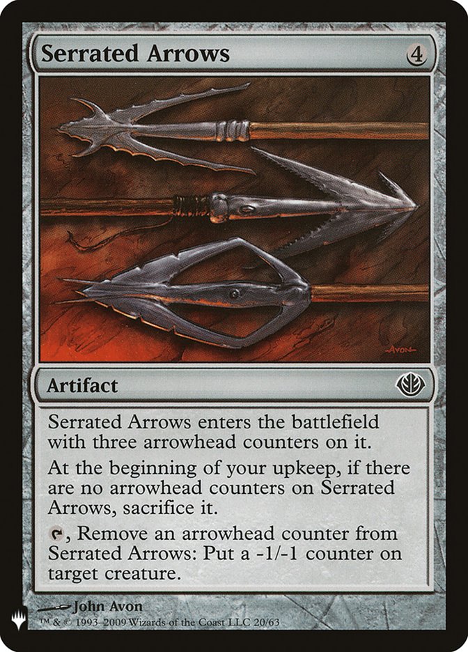 Serrated Arrows [Mystery Booster] | Cracking-Singles