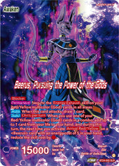 Beerus // Beerus, Pursuing the Power of the Gods (SLR) (BT24-002) [Beyond Generations] | Cracking-Singles