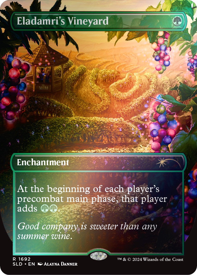 Eladamri's Vineyard (Rainbow Foil) [Secret Lair Drop Series] | Cracking-Singles