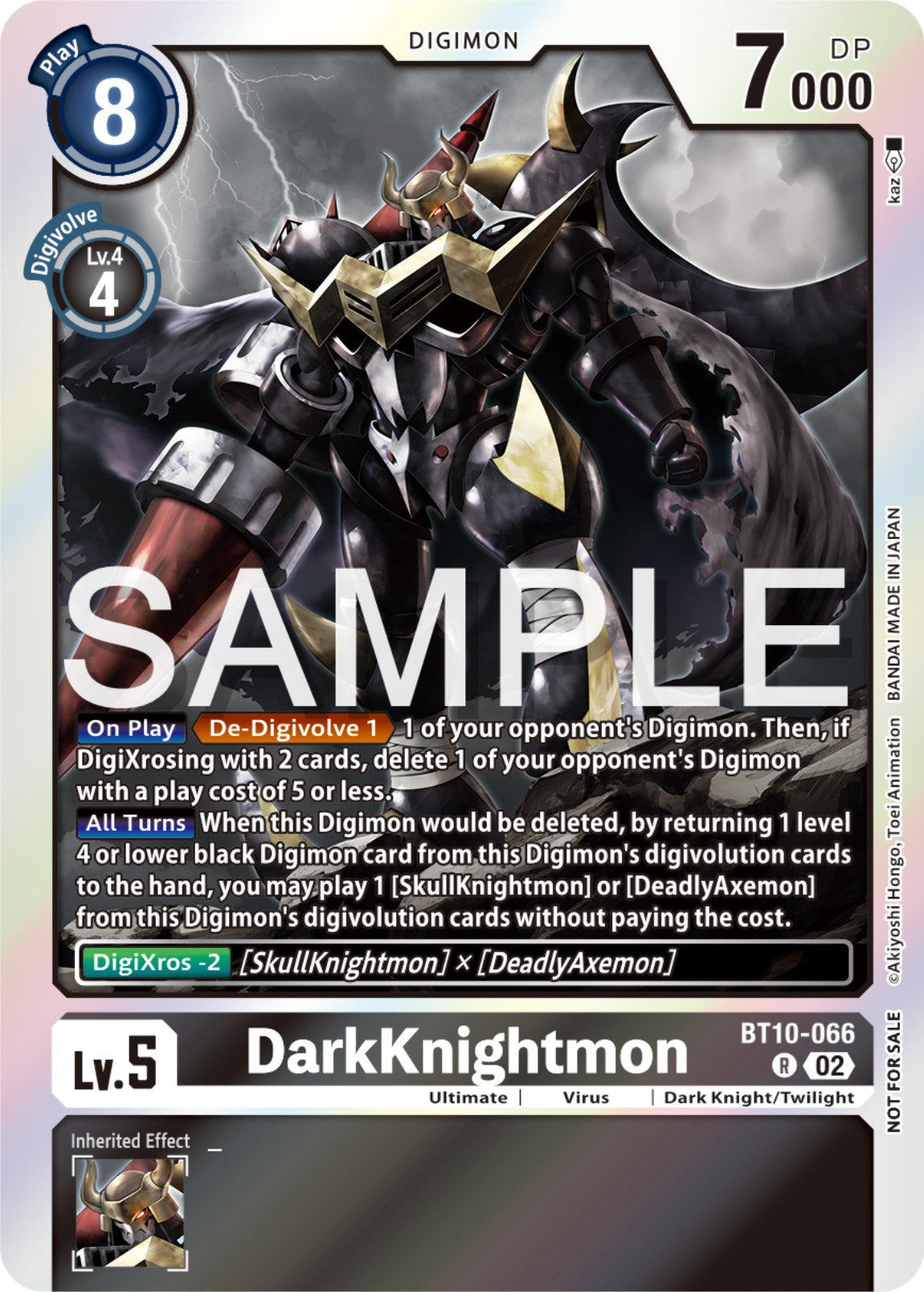 DarkKnightmon [BT10-066] (Event Pack 6) [Xros Encounter Promos] | Cracking-Singles