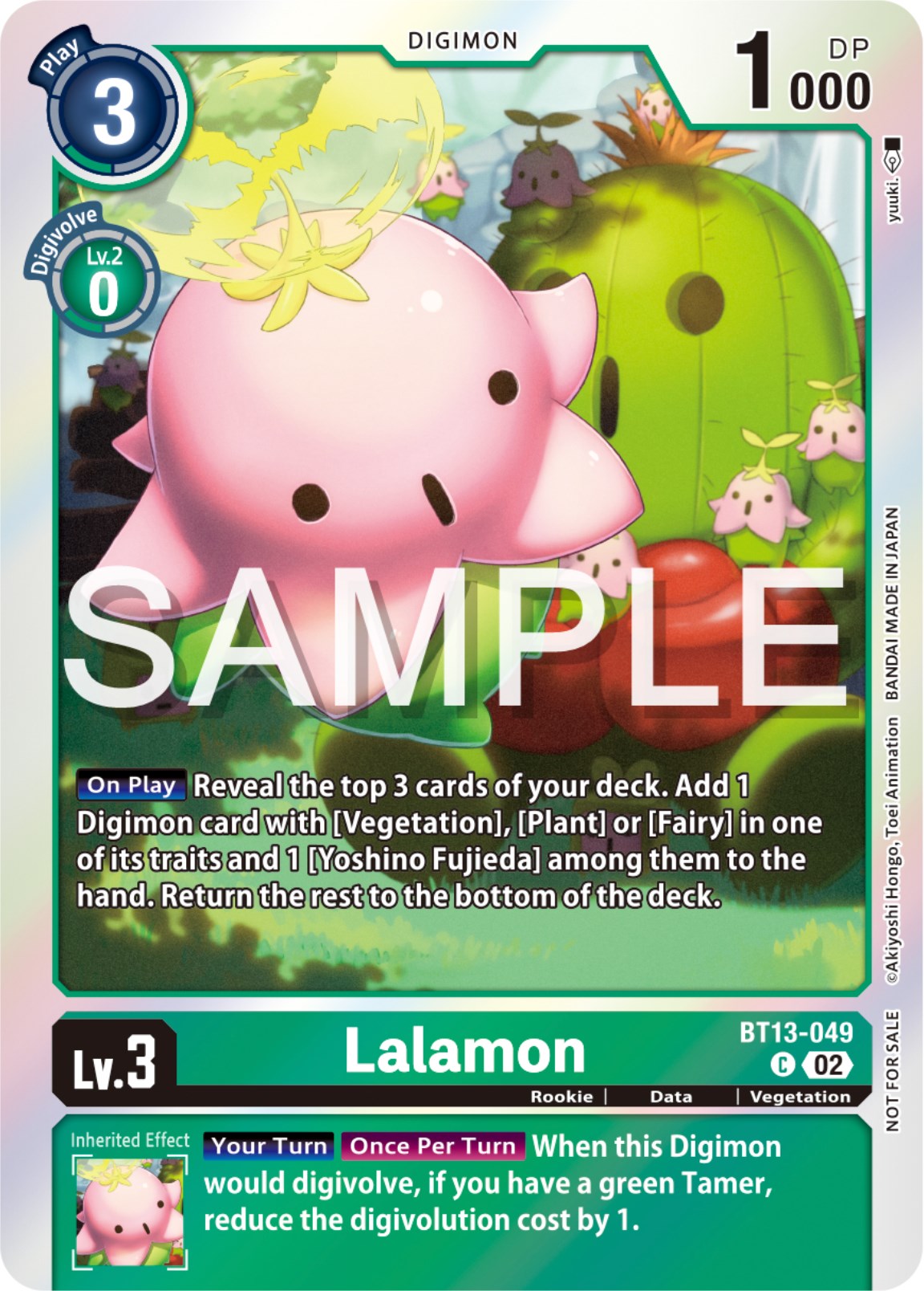 Lalamon [BT13-049] (Event Pack 6) [Versus Royal Knights Promos] | Cracking-Singles