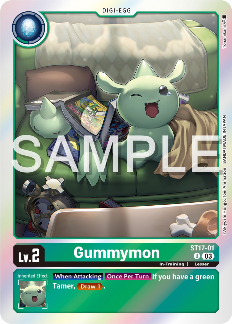 Gummymon [ST17-01] [Starter Deck: Double Typhoon Advanced Deck Set] | Cracking-Singles