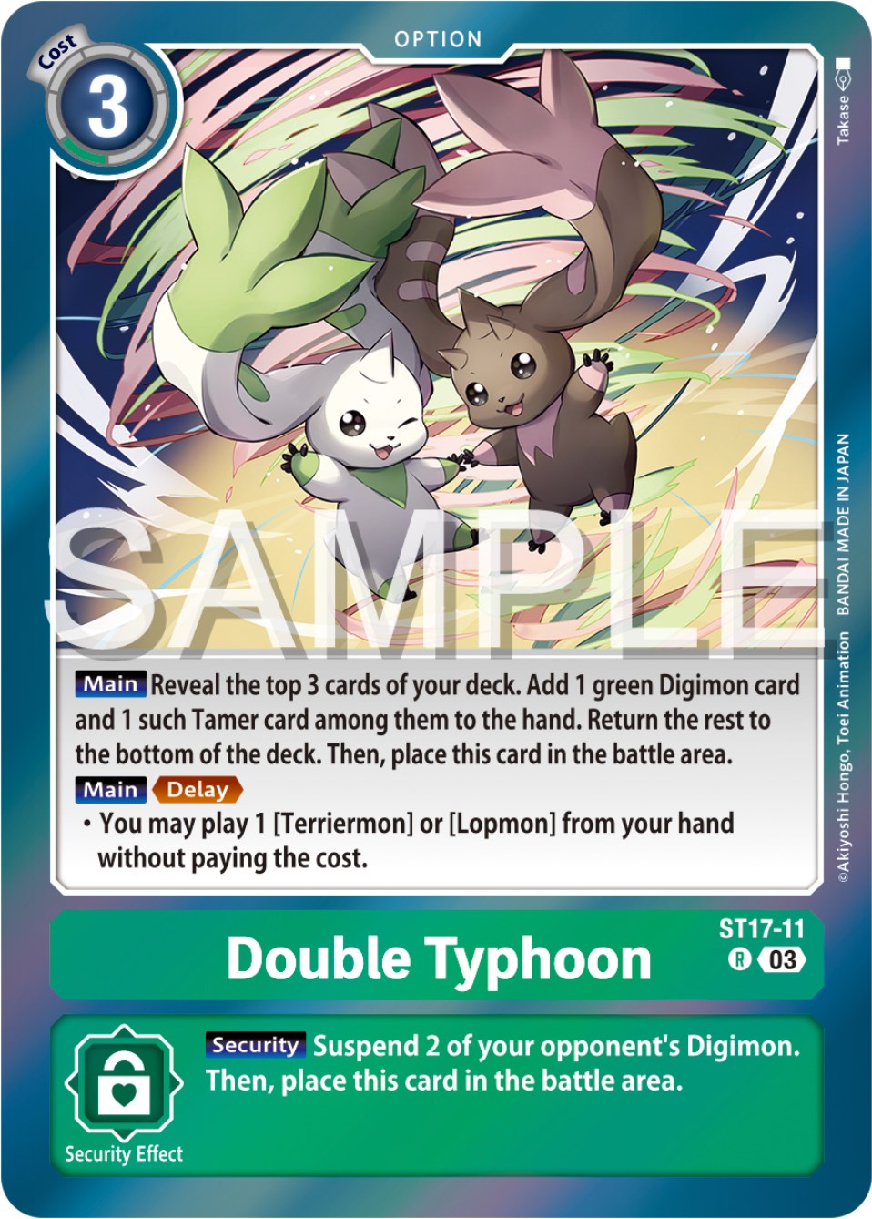 Double Typhoon [ST17-11] [Starter Deck: Double Typhoon Advanced Deck Set] | Cracking-Singles