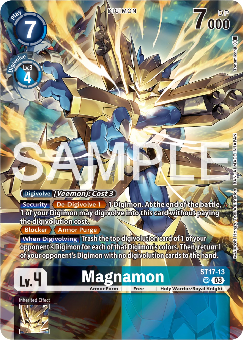 Magnamon [ST17-13] [Starter Deck: Double Typhoon Advanced Deck Set] | Cracking-Singles