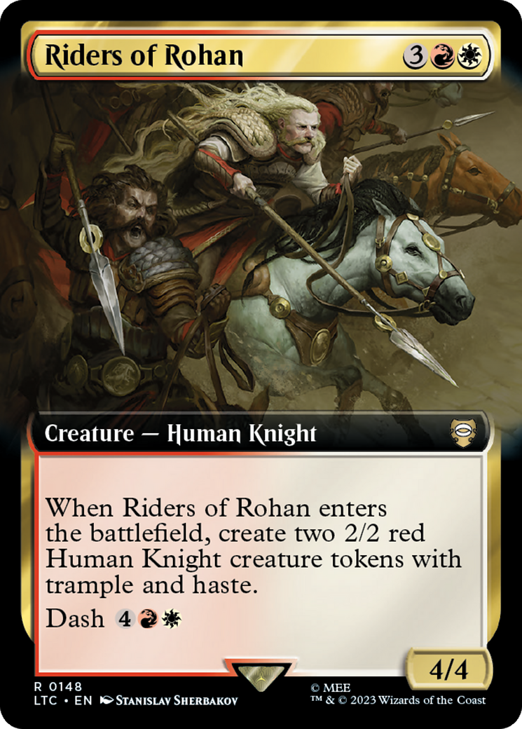 Riders of Rohan (Extended Art) [The Lord of the Rings: Tales of Middle-Earth Commander] | Cracking-Singles