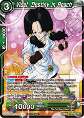 Videl, Destiny in Reach (Zenkai Series Tournament Pack Vol.7) (P-580) [Tournament Promotion Cards] | Cracking-Singles