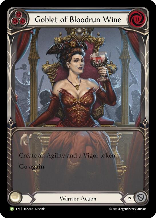 Goblet of Bloodrun Wine [LGS247] (Promo)  Rainbow Foil | Cracking-Singles