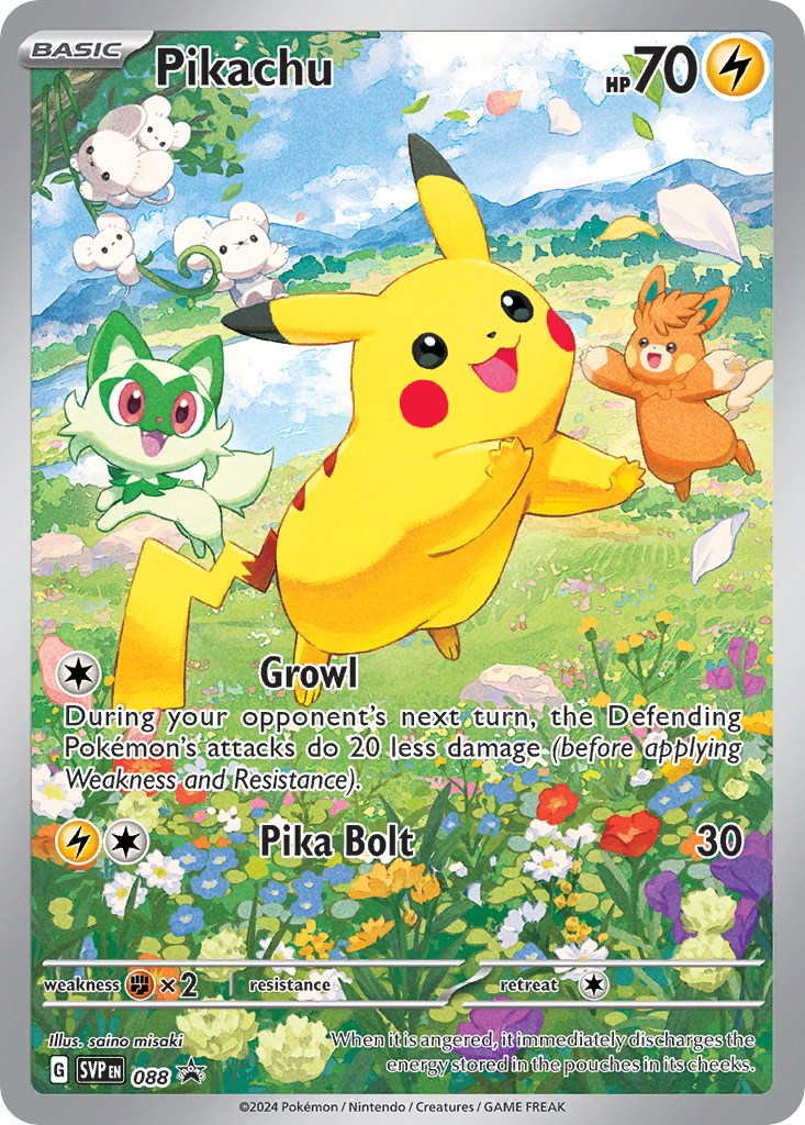 Pikachu (088) [Scarlet & Violet: Black Star Promos] | Cracking-Singles