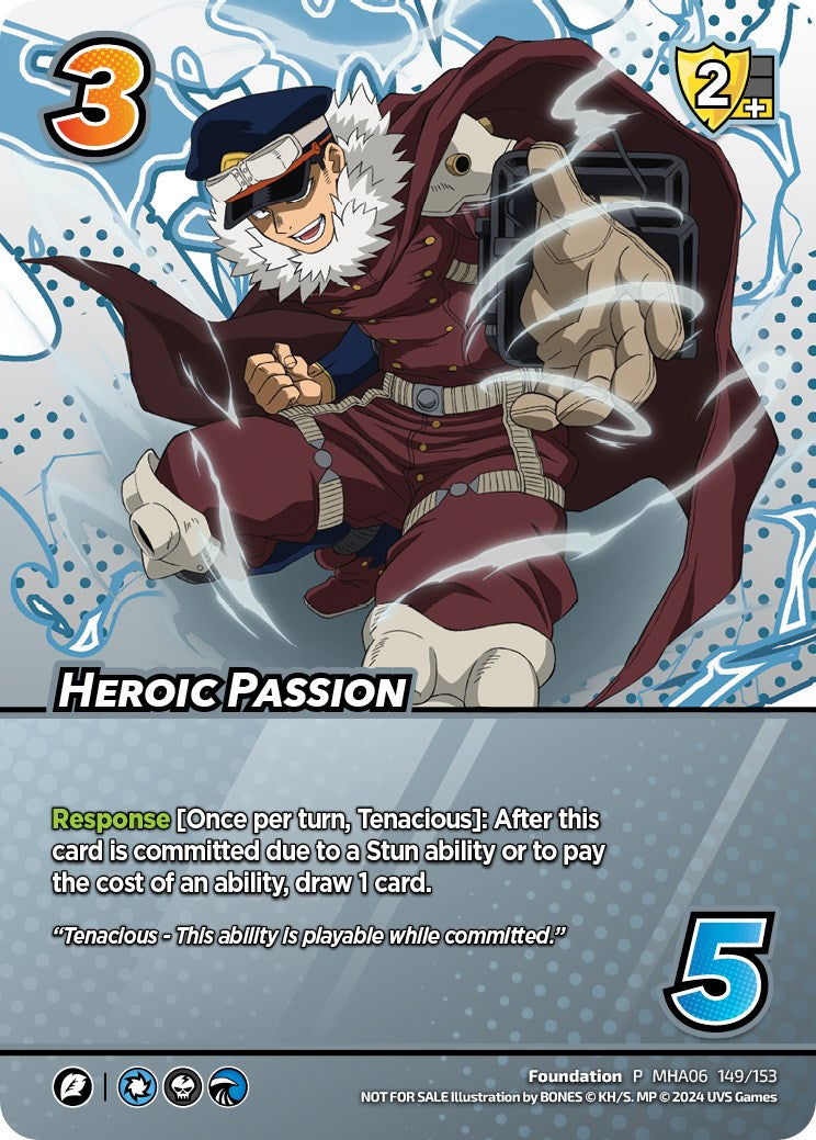 Heroic Passion (February LGS Promo) [Miscellaneous Promos] | Cracking-Singles