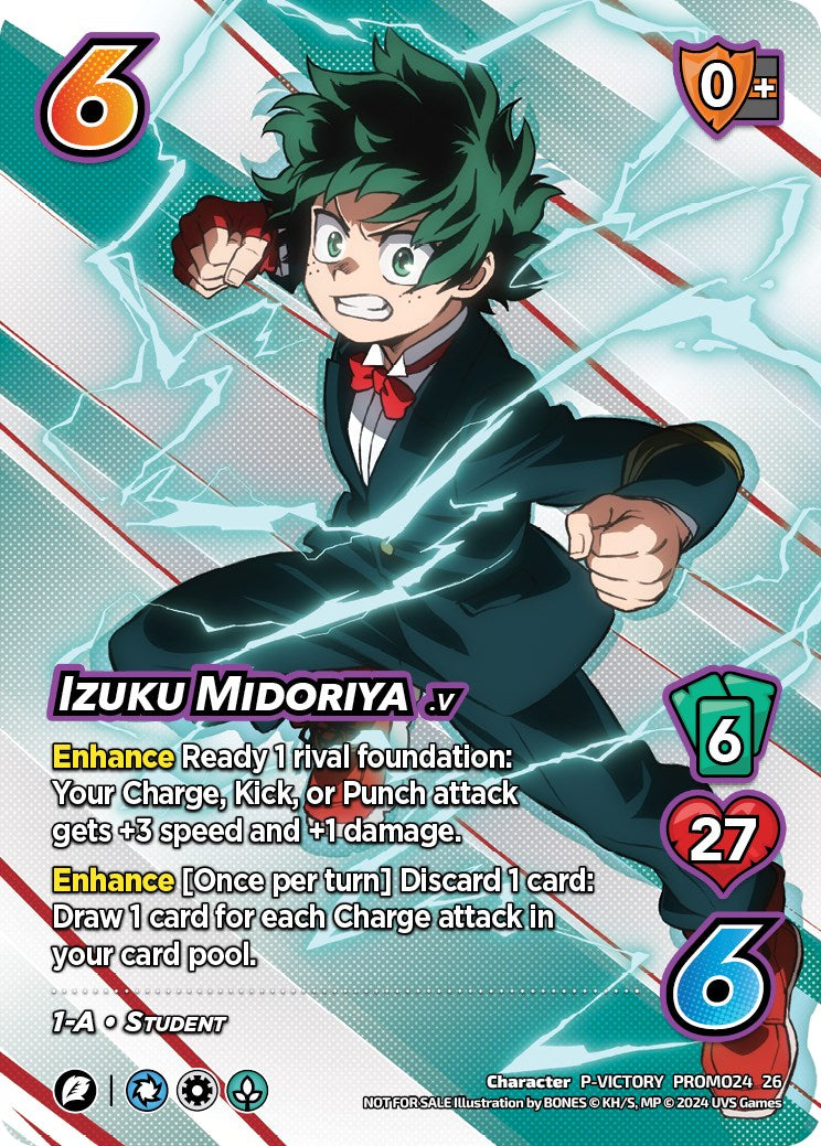 Izuku Midoriya (Season 1 Local Qualifier Promo) [Miscellaneous Promos] | Cracking-Singles