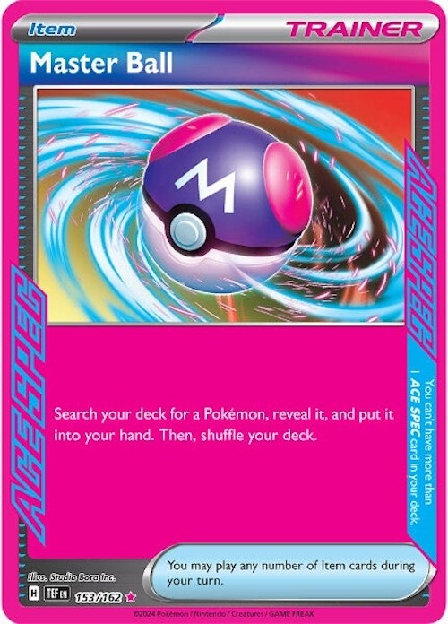 Master Ball (153/162) [Scarlet & Violet: Temporal Forces] | Cracking-Singles