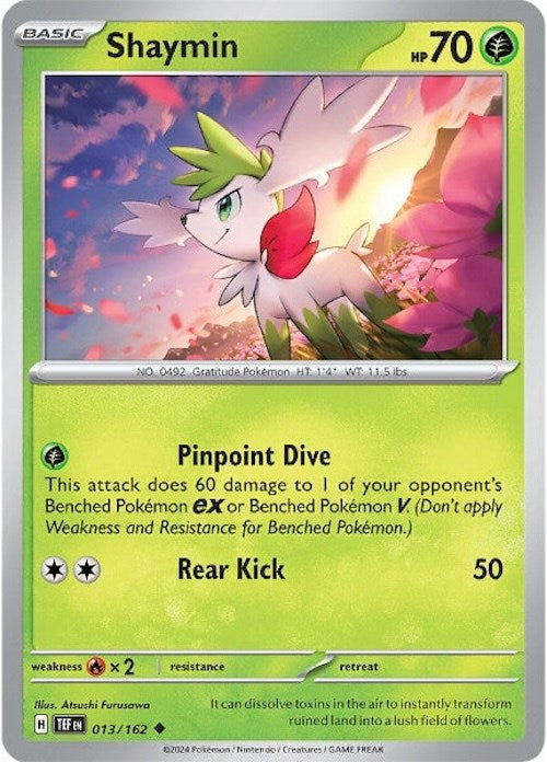 Shaymin (013/162) [Scarlet & Violet: Temporal Forces] | Cracking-Singles