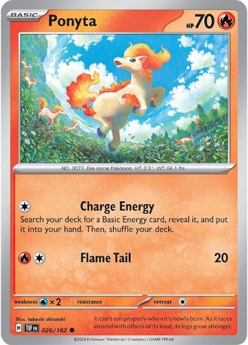 Ponyta (026/162) [Scarlet & Violet: Temporal Forces] | Cracking-Singles