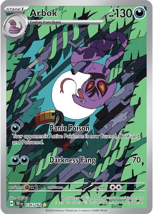 Arbok (176/162) [Scarlet & Violet: Temporal Forces] | Cracking-Singles