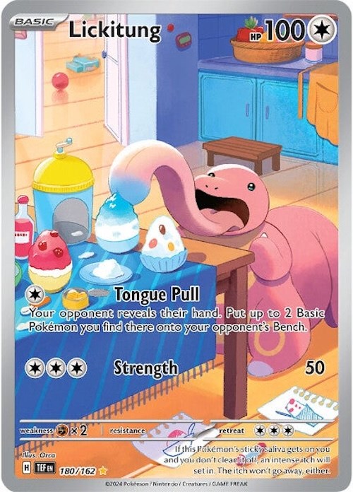 Lickitung (180/162) [Scarlet & Violet: Temporal Forces] | Cracking-Singles