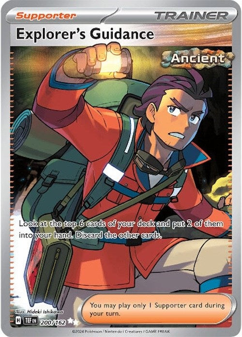 Explorer's Guidance (200/162) [Scarlet & Violet: Temporal Forces] | Cracking-Singles