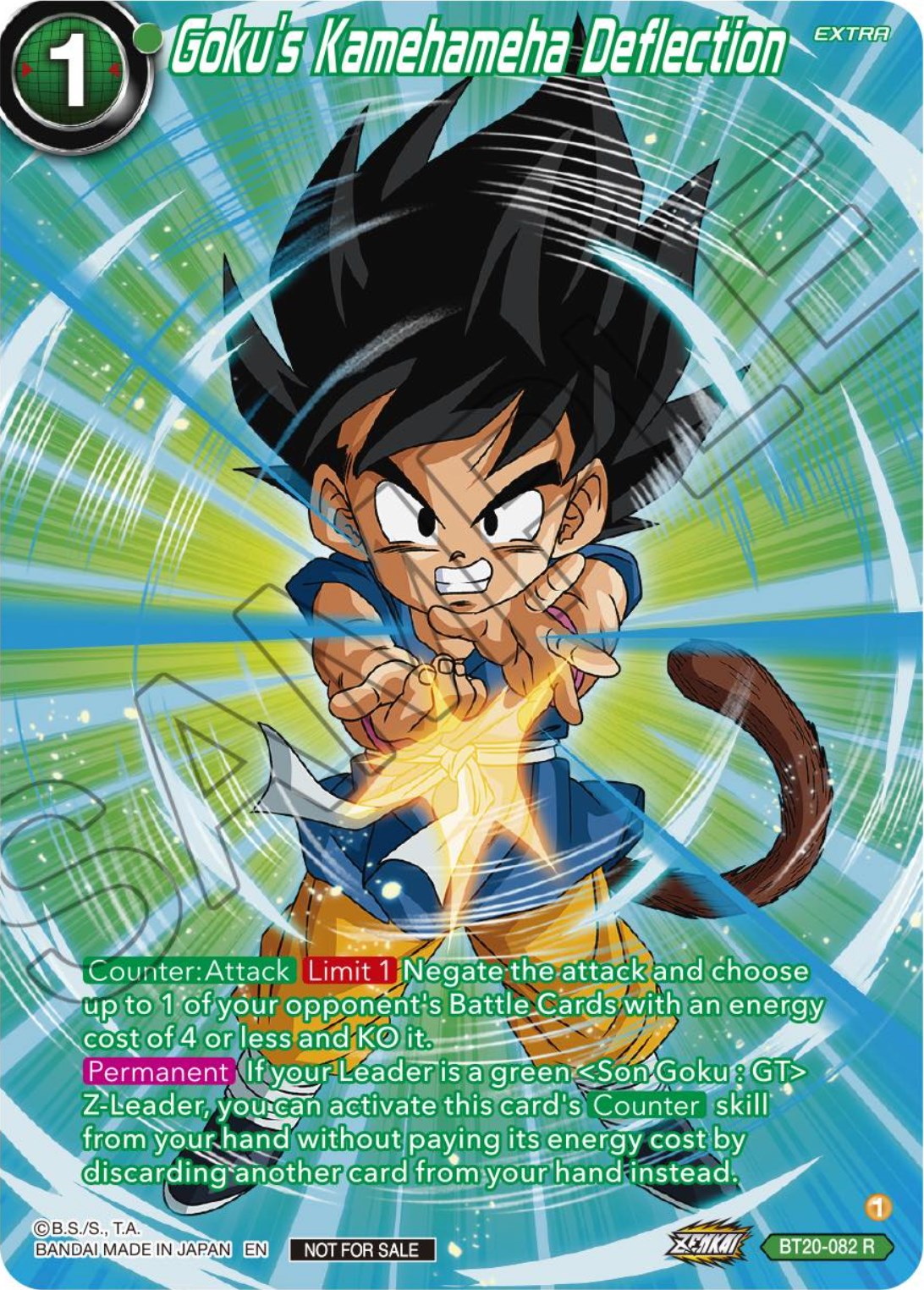 Goku's Kamehameha Deflection (Premium Alt-Art Card Set 2024 Vol.1) (BT20-082) [Promotion Cards] | Cracking-Singles