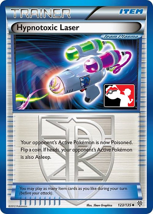 Hypnotoxic Laser (123/135) (Team Plasma) [League & Championship Cards] | Cracking-Singles