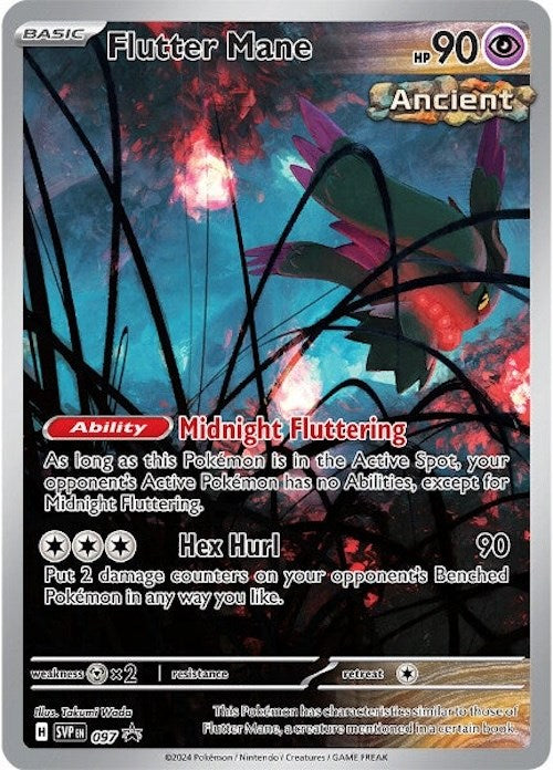 Flutter Mane (097) [Scarlet & Violet: Black Star Promos] | Cracking-Singles