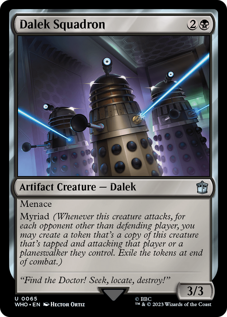 Dalek Squadron [Doctor Who] | Cracking-Singles