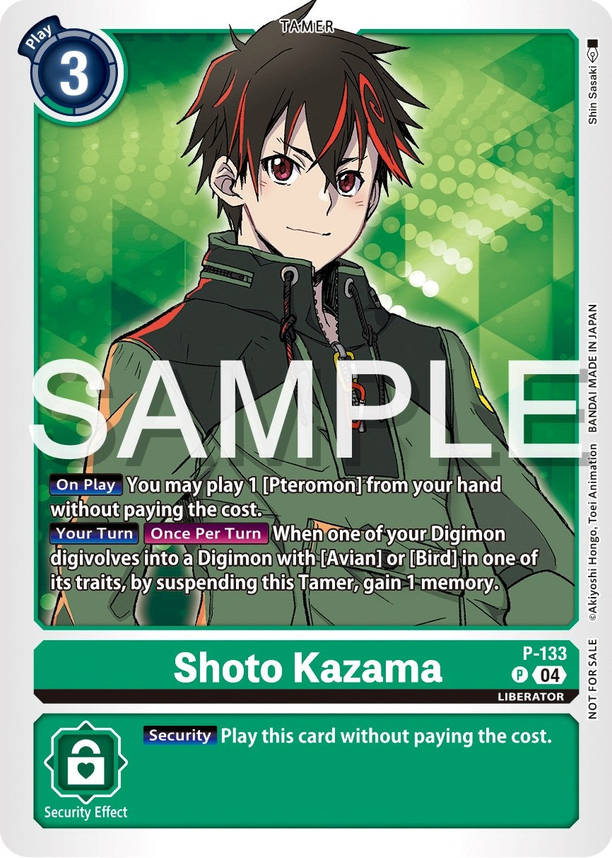 Shoto Kazama [P-133] [Promotional Cards] | Cracking-Singles