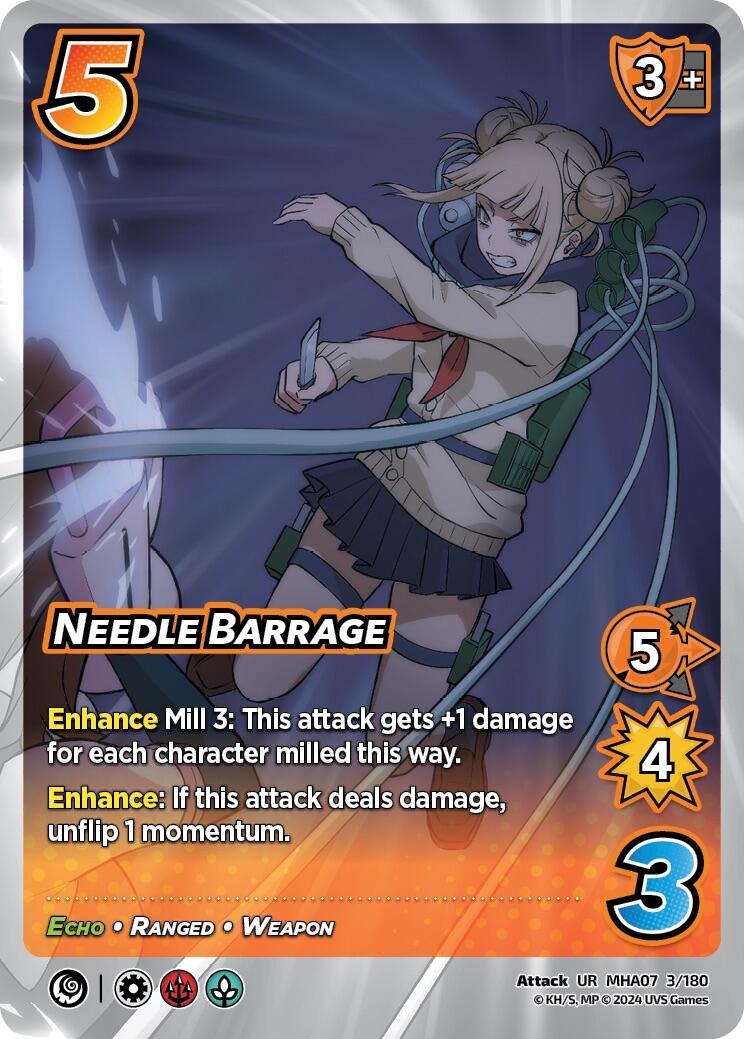 Needle Barrage [Girl Power] | Cracking-Singles