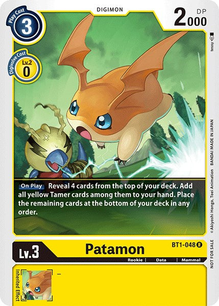 Patamon [BT1-048] (Official Tournament Pack Vol.3) [Release Special Booster Promos] | Cracking-Singles